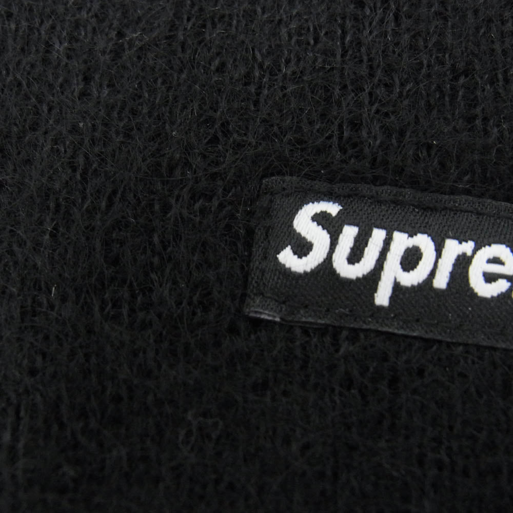 Supreme シュプリーム 24AW Mohair Beanie モヘアビーニー ニット帽 ニットキャップ ブラック系【極上美品】【中古】
