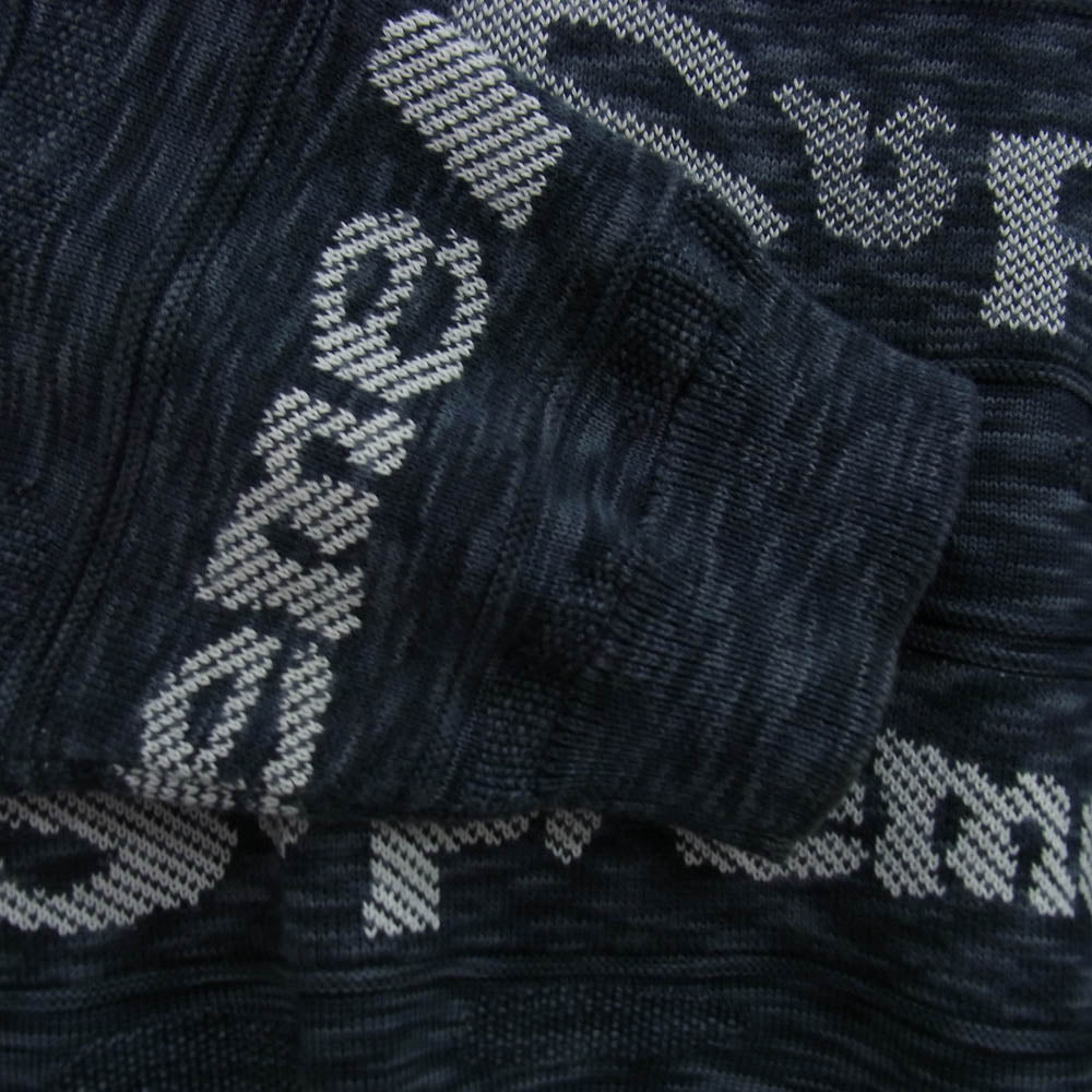 Supreme シュプリーム 21AW Missoni Zip L/S Polo ミッソーニ ジップ 長袖 ポロシャツ ブラック系 L【美品】【中古】