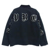 Supreme シュプリーム 25SS OLD ENGLISH CANVAS WORK JACKET オールド イングリッシュ キャンバス ワークジャケット ブラック系 L【美品】【中古】