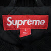Supreme シュプリーム 25SS OLD ENGLISH CANVAS WORK JACKET オールド イングリッシュ キャンバス ワークジャケット ブラック系 L【美品】【中古】
