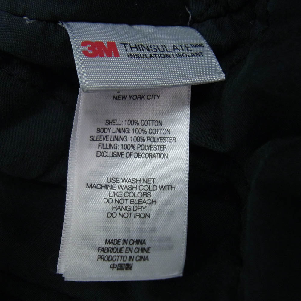 Supreme シュプリーム 25SS OLD ENGLISH CANVAS WORK JACKET オールド イングリッシュ キャンバス ワークジャケット ブラック系 L【美品】【中古】