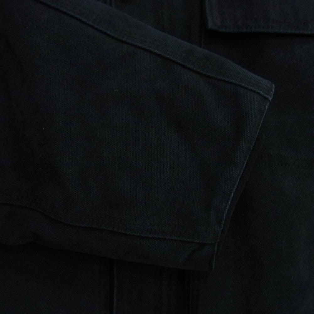 Supreme シュプリーム 25SS OLD ENGLISH CANVAS WORK JACKET オールド イングリッシュ キャンバス ワークジャケット ブラック系 L【美品】【中古】