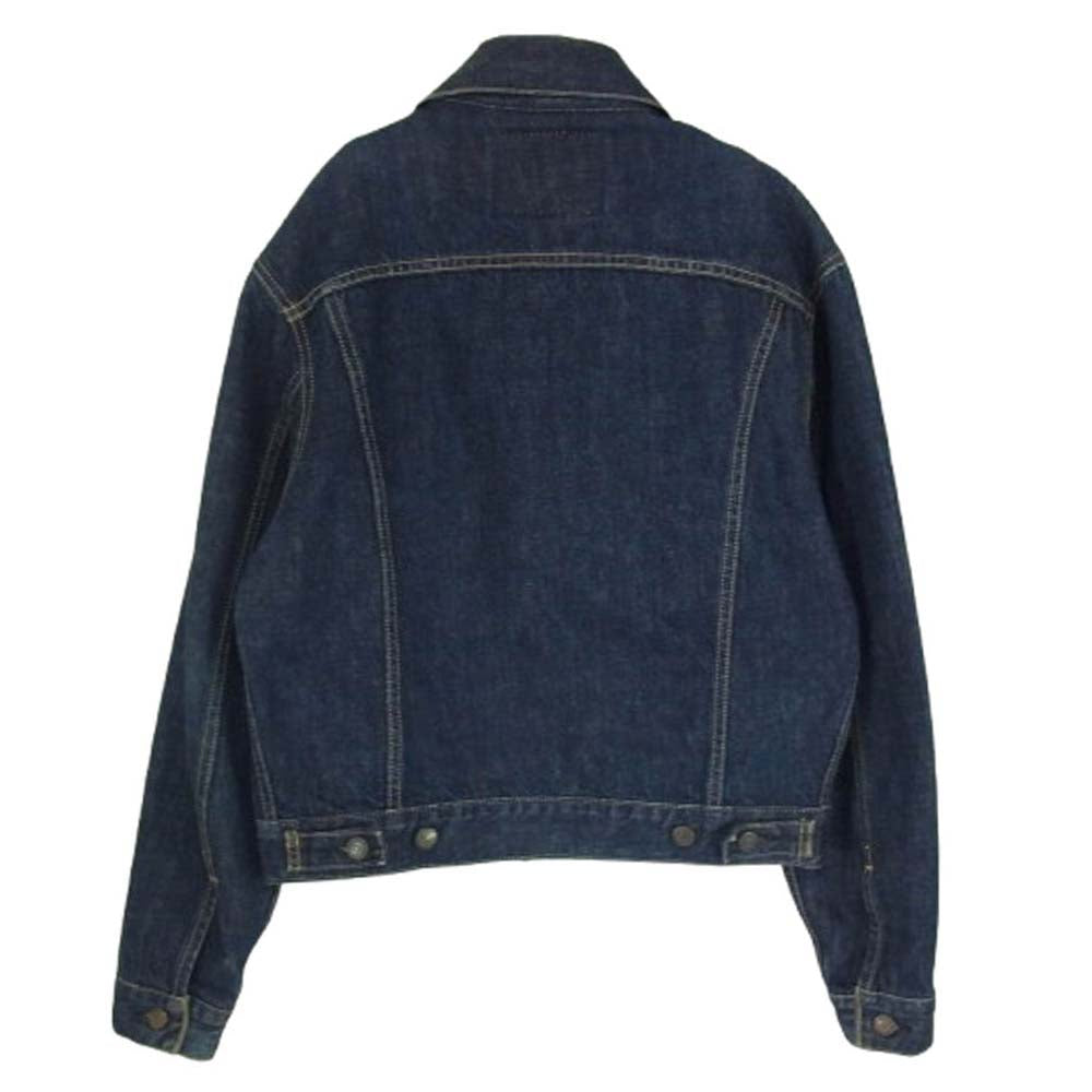 Levi's リーバイス 71557-02 90s 香港製 BIG E 3rd 復刻モデル DENIM JACKET デニム ジャケット 濃紺 38 インディゴブルー系 38【中古】