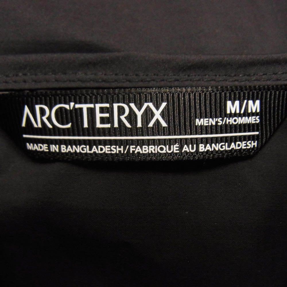 ARC'TERYX アークテリクス X000007411 Squamish Hoody Men's Black スコーミッシュ フーディー ジャケット ブラック系 M【中古】