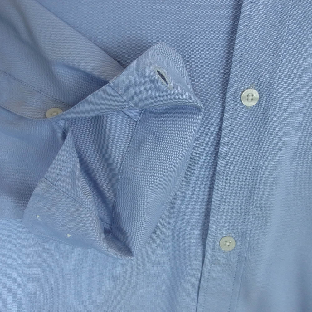WTAPS ダブルタップス 24SS 241TQDT-SHM02 BD 02 LS POLY. OXFORD. COOLMAX オックスフォード ボタンダウン クールマックス 長袖 シャツ ブルー系 04【美品】【中古】