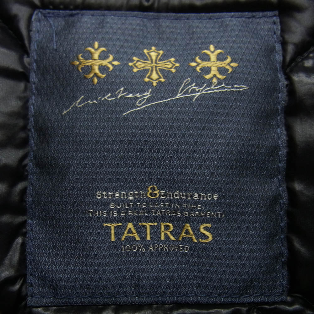 TATRAS タトラス 15AW MTA15A4286 CORNELIO ダウンライニング ライナー付き フーデッド ジャケット カーキ系 1【中古】