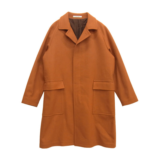 タリアトーレ イタリア製 LOYD ロイド カシミア混ウール チェスターコート オレンジ系 52【中古】