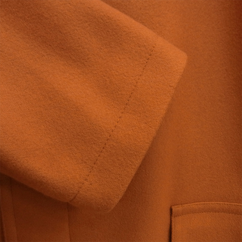 タリアトーレ イタリア製 LOYD ロイド カシミア混ウール チェスターコート オレンジ系 52【中古】