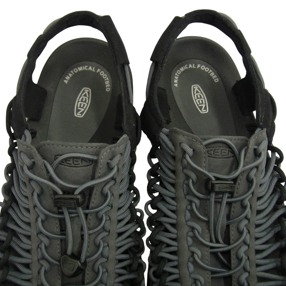 KEEN キーン 1028863 UNEEK SANDAL ユニーク サンダル MAGNET/BLACK ブラック系 29cm【美品】【中古】