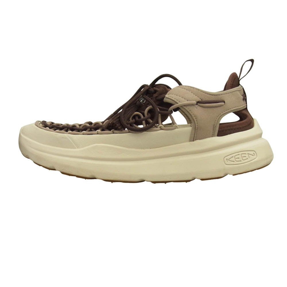 KEEN キーン 1031105 × AFEW Store UNEEK WK ユニーク ローカット スニーカー シューズ サンダル ブラウン系 30cm【中古】