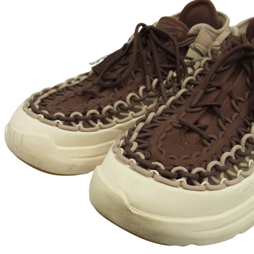 KEEN キーン 1031105 × AFEW Store UNEEK WK ユニーク ローカット スニーカー シューズ サンダル ブラウン系 30cm【中古】