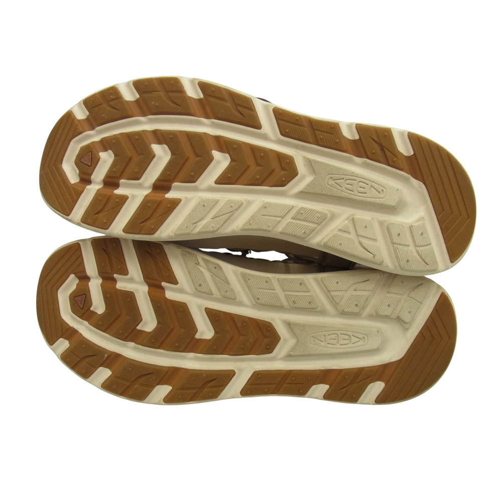 KEEN キーン 1031105 × AFEW Store UNEEK WK ユニーク ローカット スニーカー シューズ サンダル ブラウン系 30cm【中古】