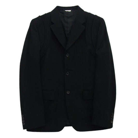 COMME des GARCONS HOMME DEUX コムデギャルソンオムドゥ 17AW DT-J055 3B ウール テーラード ジャケット ブラック系 M【中古】