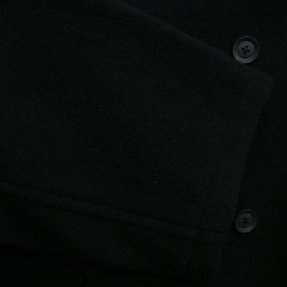Yohji Yamamoto POUR HOMME ヨウジヤマモトプールオム 21AW HX-C11-119 ダブルブレスト ベルテッド ウール ロング コート ブラック系 3【美品】【中古】