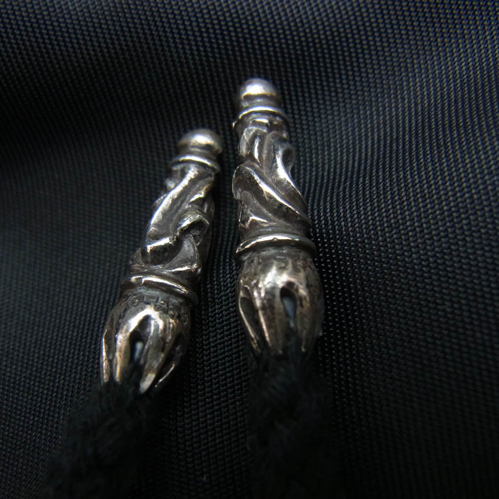 CHROME HEARTS クロムハーツ（原本無） RIGGINS FBRC クロス プリント コーチジャケット ブラック系 L【中古】