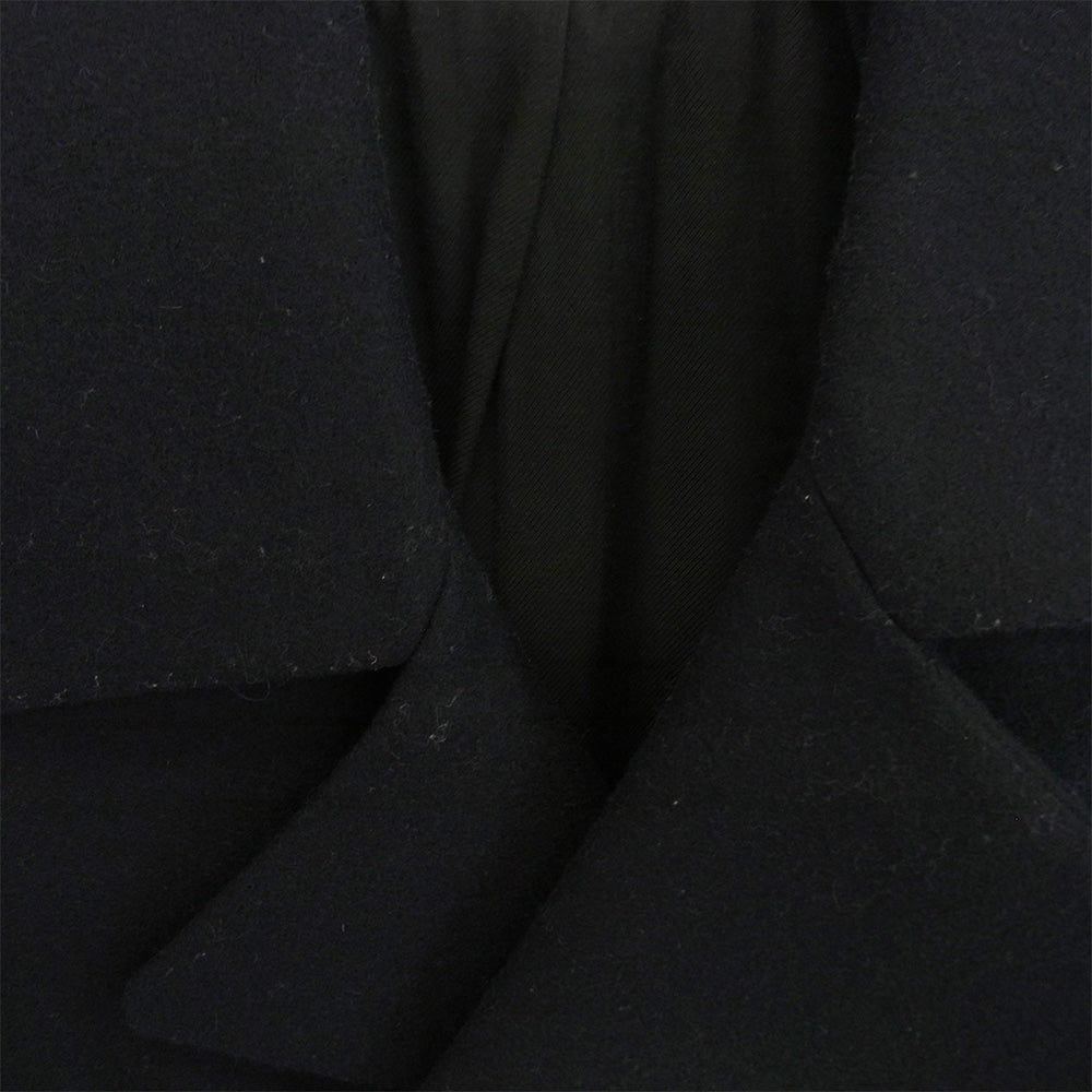 ALLSAINTS オールセインツ ボタンレス ウール ベルテッド ロング コート ブラック系 160/76A【中古】