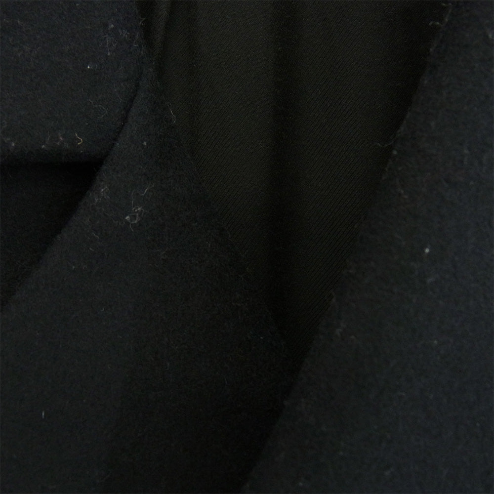 ALLSAINTS オールセインツ ボタンレス ウール ベルテッド ロング コート ブラック系 160/76A【中古】