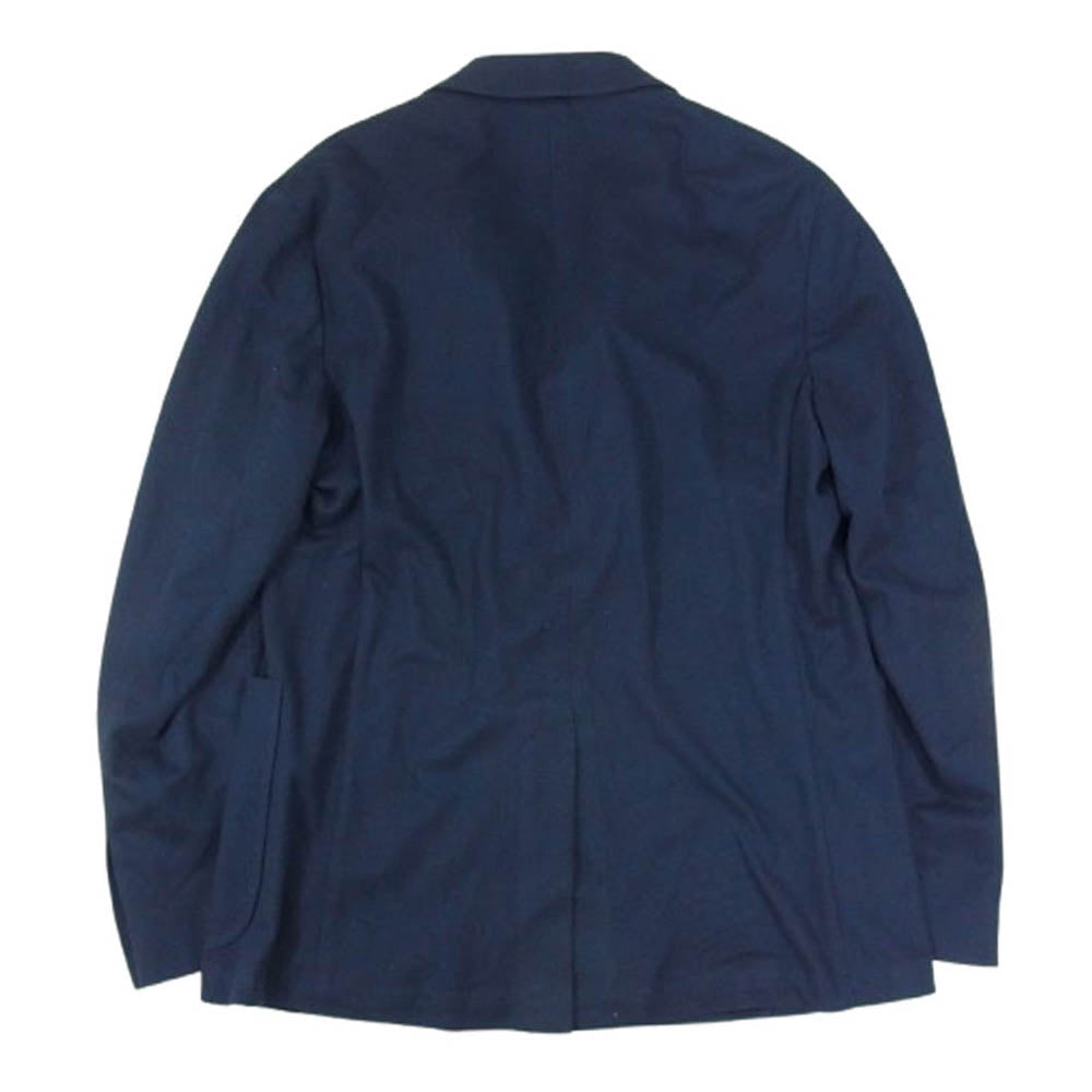POLO RALPH LAUREN ポロ・ラルフローレン MODERN FIT 裏無し 3ボタン アンコン ジャケット ネイビー系 180/100A【中古】