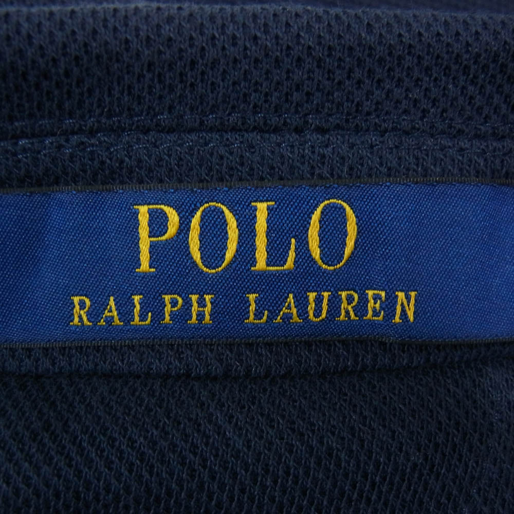POLO RALPH LAUREN ポロ・ラルフローレン MODERN FIT 裏無し 3ボタン アンコン ジャケット ネイビー系 180/100A【中古】