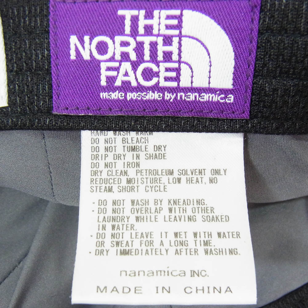 THE NORTH FACE ノースフェイス NN8408N PURPLE LABEL パープルレーベル 65/35 WINDSTOPPER Cap ウィンドストッパー キャップ 帽子 ライトブラウン系 F【中古】
