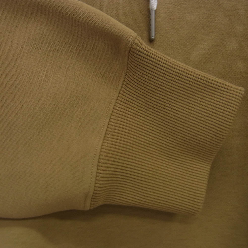 THE NORTH FACE ノースフェイス NT62338 Square Logo Hoodie スクエアロゴフーディ パーカー ベージュ系 XXL【中古】