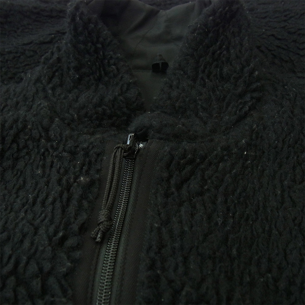 THE NORTH FACE ノースフェイス NA2352N PURPLE LABEL パープルレーベル Wool Boa Field Reversible Jacket ウールボアフリース リバーシブル ジャケット ブラック系 XL【中古】