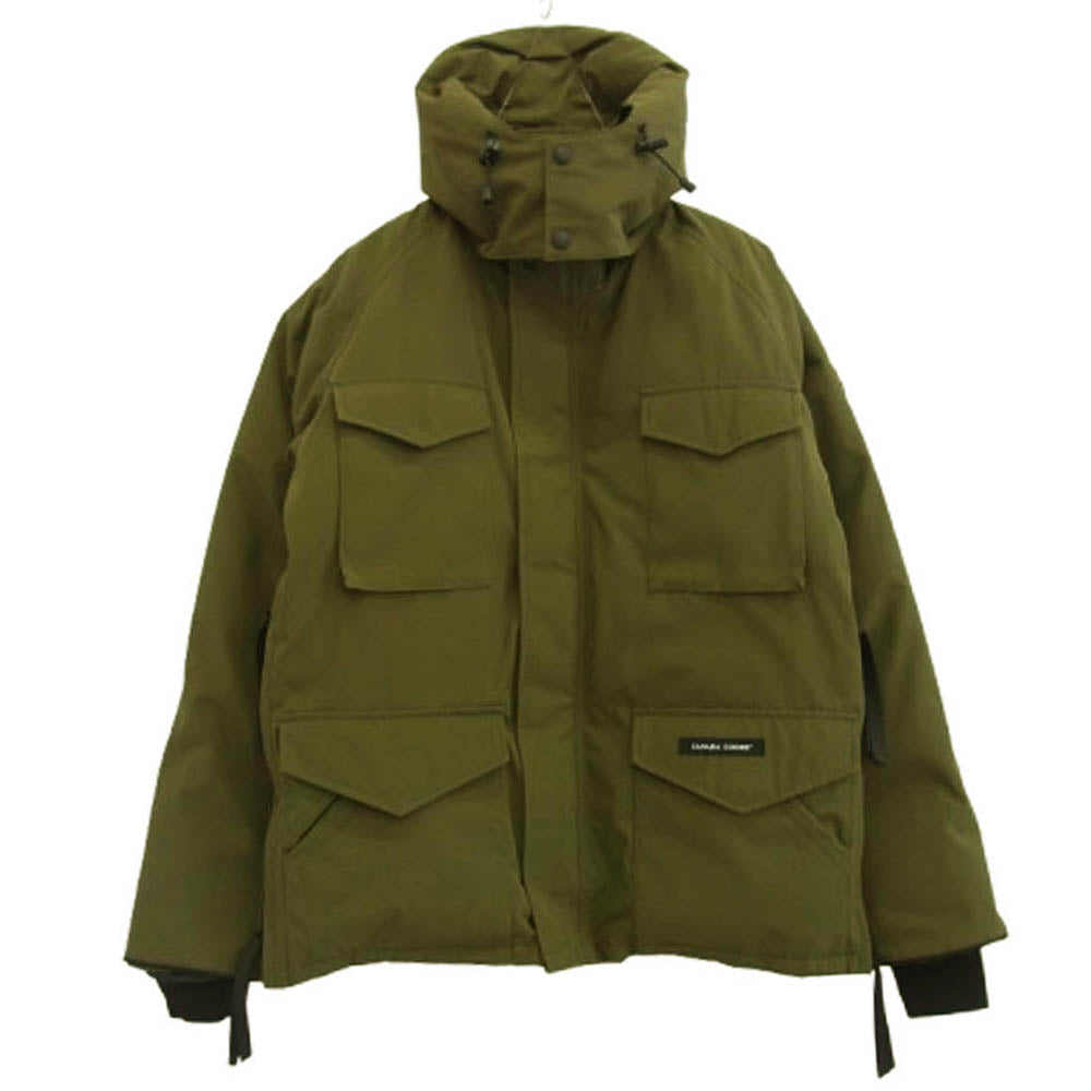 CANADA GOOSE カナダグース 4183M CONSTABLE PARKA コンスタブルパーカー ダウンジャケット モスグリーン系 S【中古】