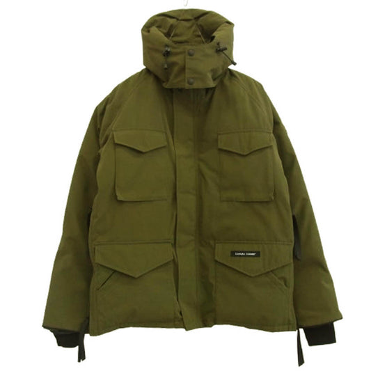 CANADA GOOSE カナダグース 4183M CONSTABLE PARKA コンスタブルパーカー ダウンジャケット モスグリーン系 S【中古】