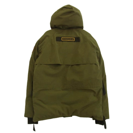CANADA GOOSE カナダグース 4183M CONSTABLE PARKA コンスタブルパーカー ダウンジャケット モスグリーン系 S【中古】