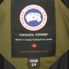 CANADA GOOSE カナダグース 4183M CONSTABLE PARKA コンスタブルパーカー ダウンジャケット モスグリーン系 S【中古】