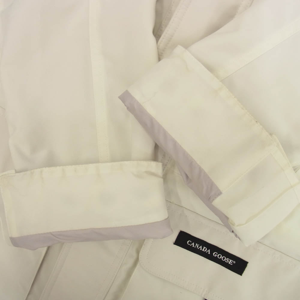 CANADA GOOSE カナダグース 4183M Science Research Jacket サイエンス リサーチ ジャケット ホワイト系 MM 180/100Y【中古】