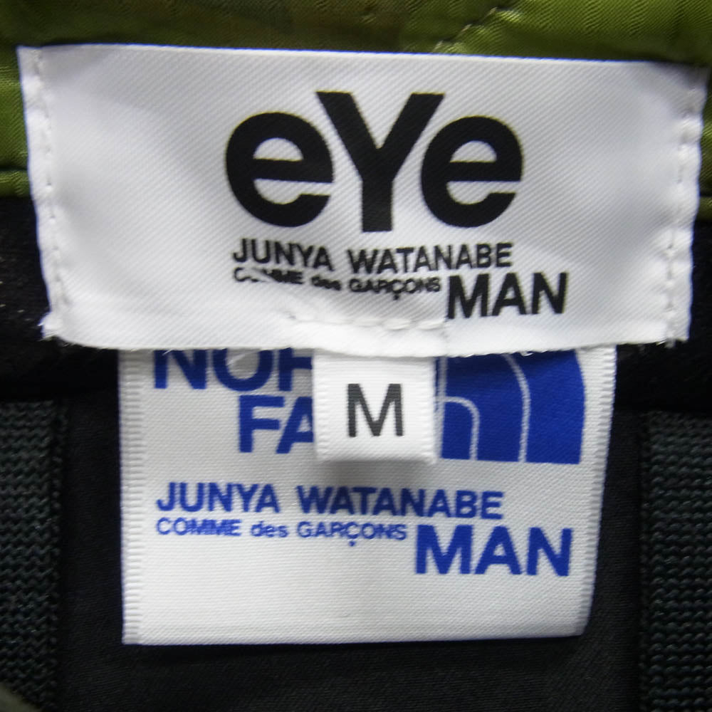 JUNYA WATANABE COMME des GARCONS MAN ジュンヤワタナベコムデギャルソンマン AD2020 WF-J926 eYe × THE NORTH FACE MOUNTAIN JACKET マウンテン ジャケット カーキ系 グレー系 M【中古】