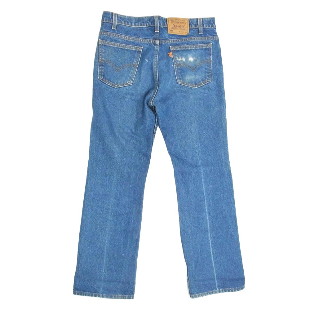 Levi's リーバイス 517 オレンジタブ ボタン裏刻印575 デニムパンツ ジーンズ インディゴブルー系 34【中古】