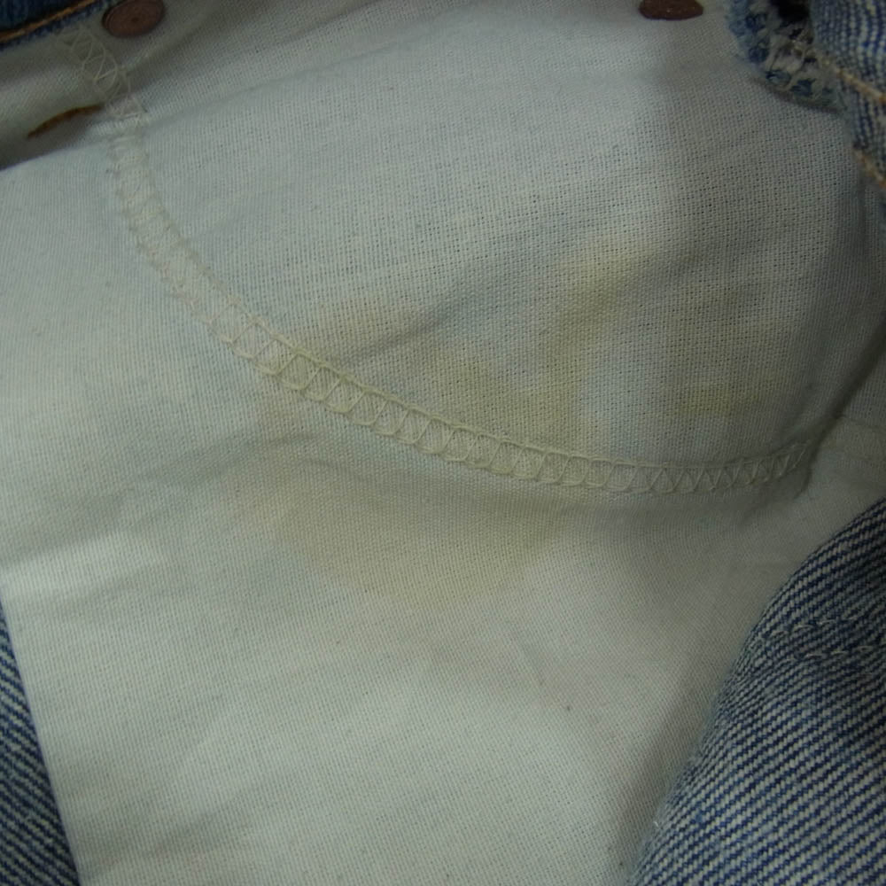 Levi's リーバイス 517 オレンジタブ ボタン裏刻印575 デニムパンツ ジーンズ インディゴブルー系 34【中古】