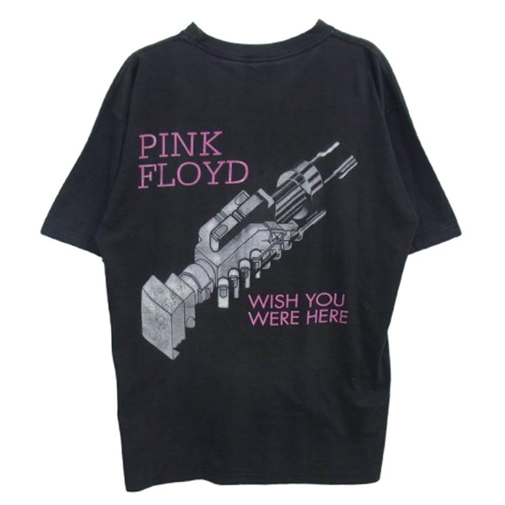 ヴィンテージ 90s PINK FLOYD Wish You Were Here BROCKUM ピンクフロイド 半袖 Tシャツ ブラック系 XL【中古】