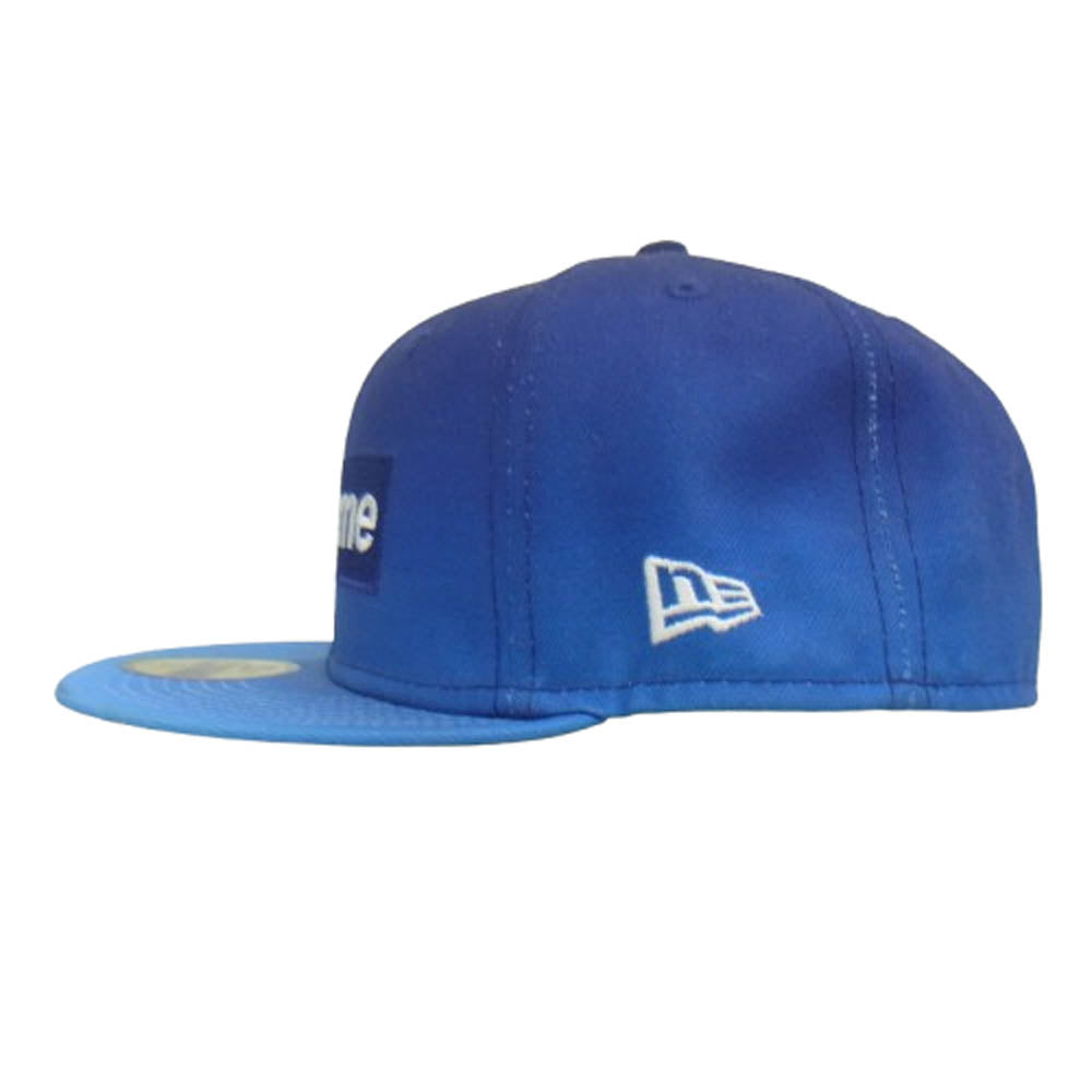 Supreme シュプリーム 23SS Gradient Box Logo グラディエント ボックス ロゴ キャップ ブルー系【中古】