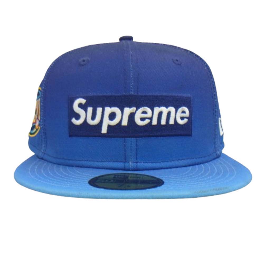 Supreme シュプリーム 23SS Gradient Box Logo グラディエント ボックス ロゴ キャップ ブルー系【中古】