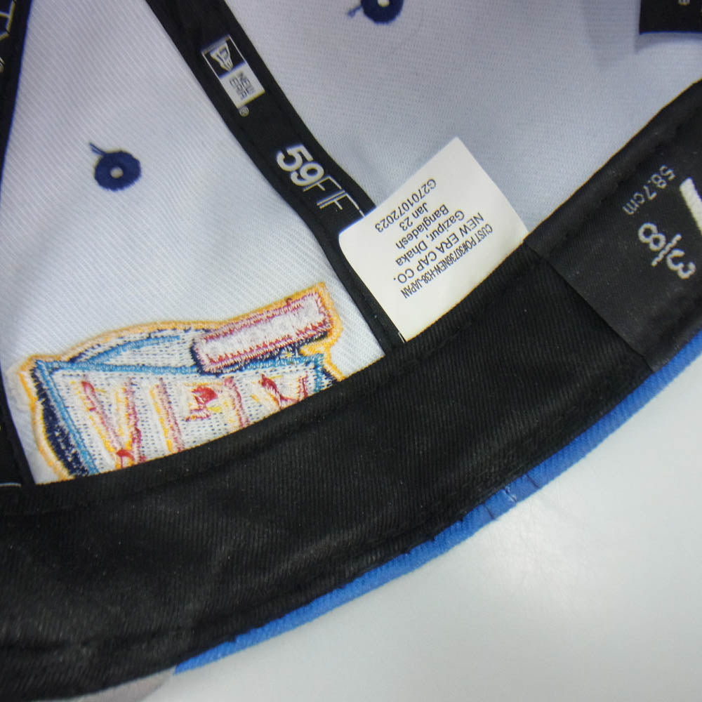 Supreme シュプリーム 23SS Gradient Box Logo グラディエント ボックス ロゴ キャップ ブルー系【中古】