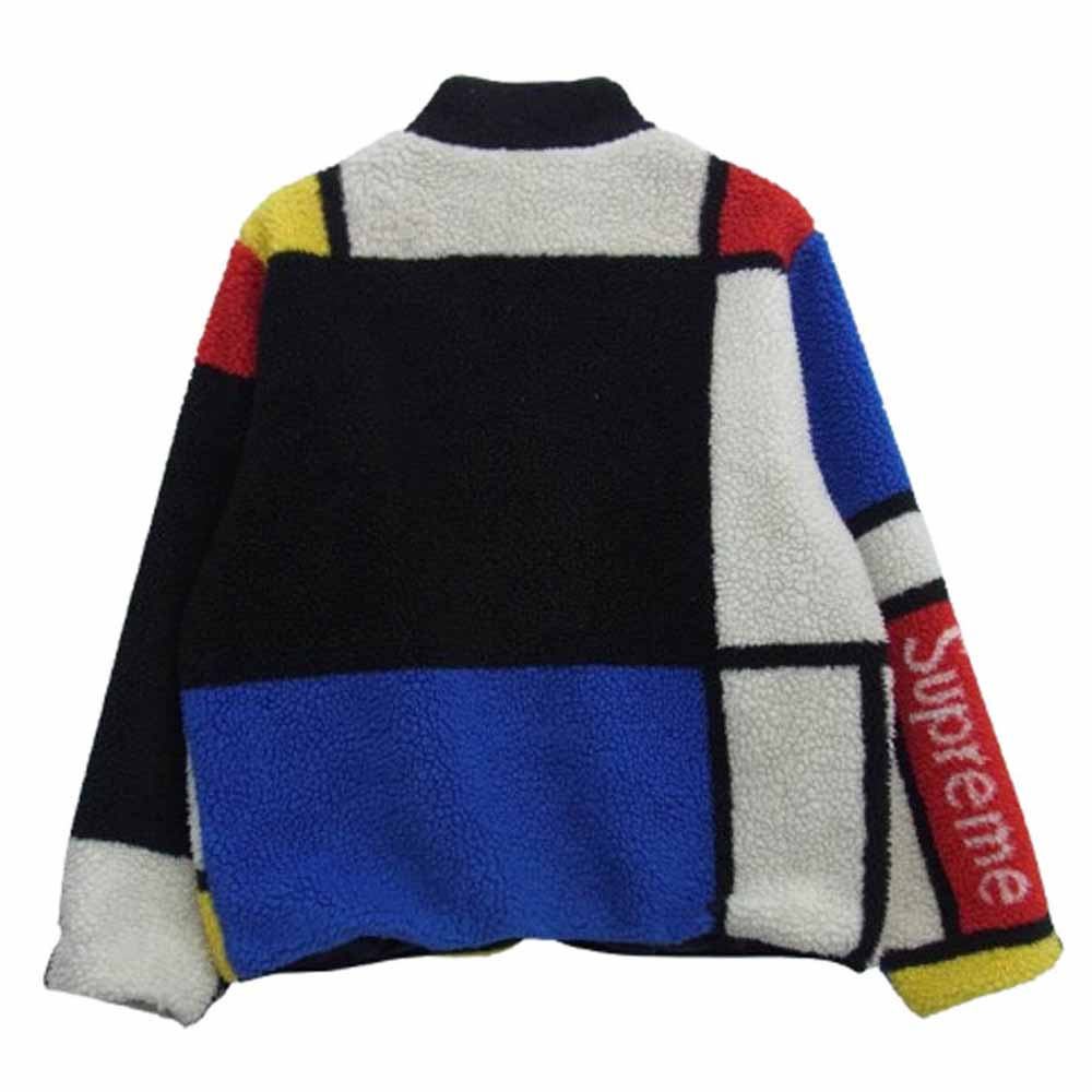 Supreme シュプリーム 20AW Reversible Colorblocked Fleece Jacket リバーシブル カラーブロック フリース ジャケット マルチカラー系 L【中古】