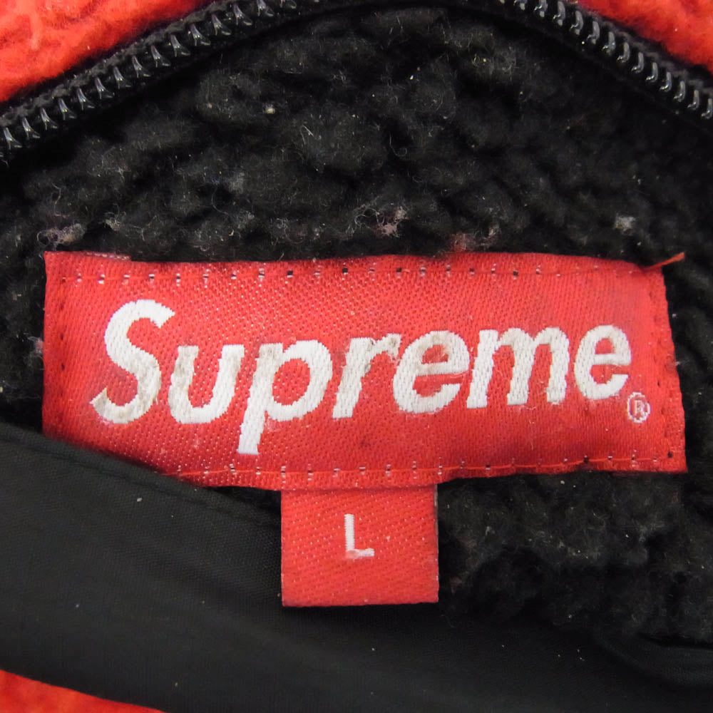 Supreme シュプリーム 20AW Reversible Colorblocked Fleece Jacket リバーシブル カラーブロック フリース ジャケット マルチカラー系 L【中古】