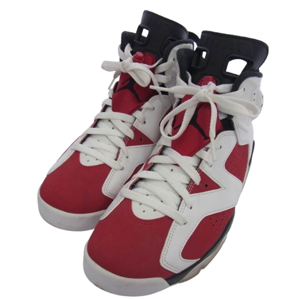 NIKE AIR JORDAN ナイキ ジョーダン CT8529-106 Air Jordan 6 Carmine エアジョーダン カーマイン ハイカット スニーカー マルチカラー系 27.5cm【中古】