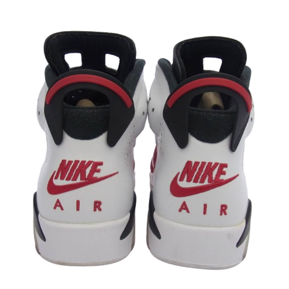 NIKE AIR JORDAN ナイキ ジョーダン CT8529-106 Air Jordan 6 Carmine エアジョーダン カーマイン ハイカット スニーカー マルチカラー系 27.5cm【中古】