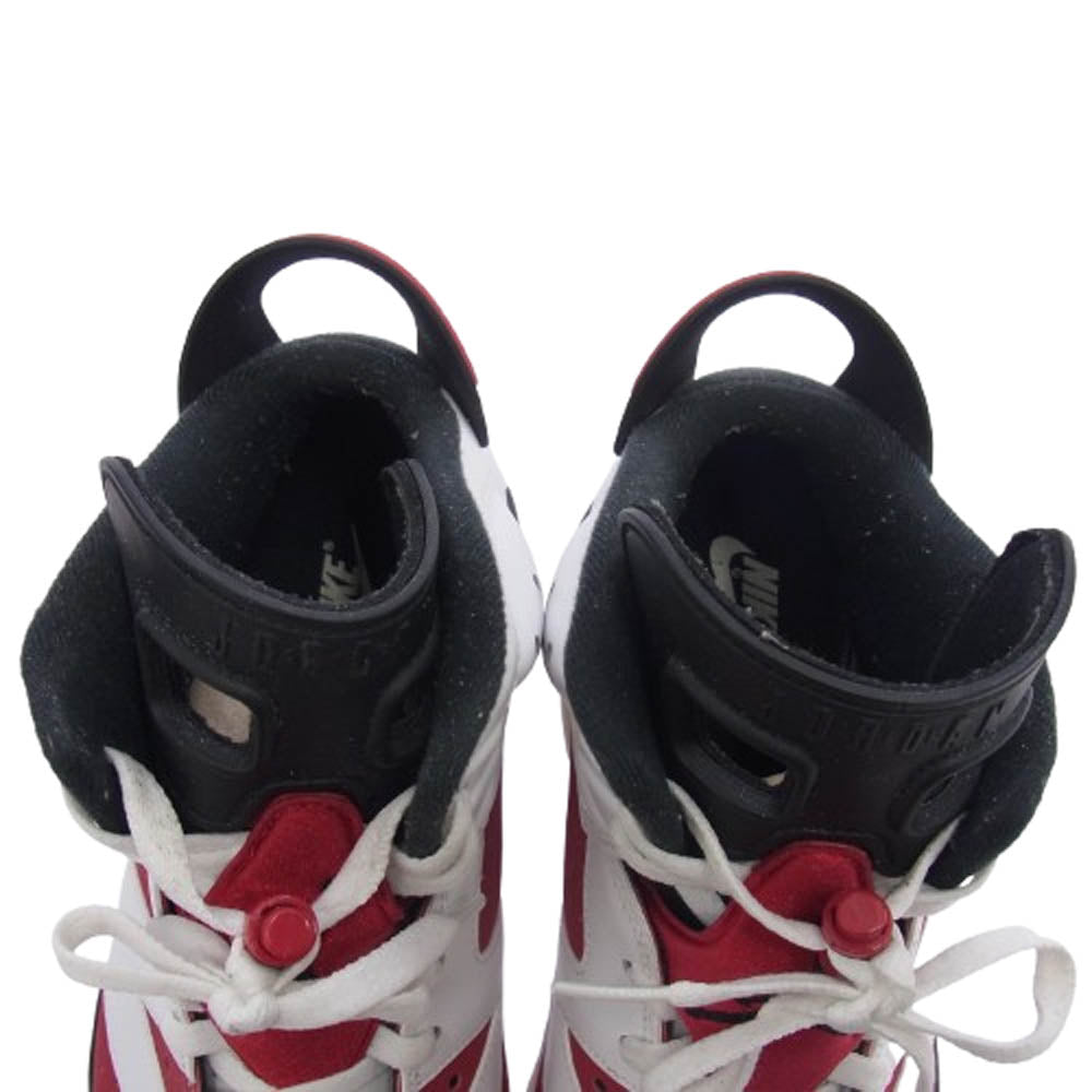 NIKE AIR JORDAN ナイキ ジョーダン CT8529-106 Air Jordan 6 Carmine エアジョーダン カーマイン ハイカット スニーカー マルチカラー系 27.5cm【中古】