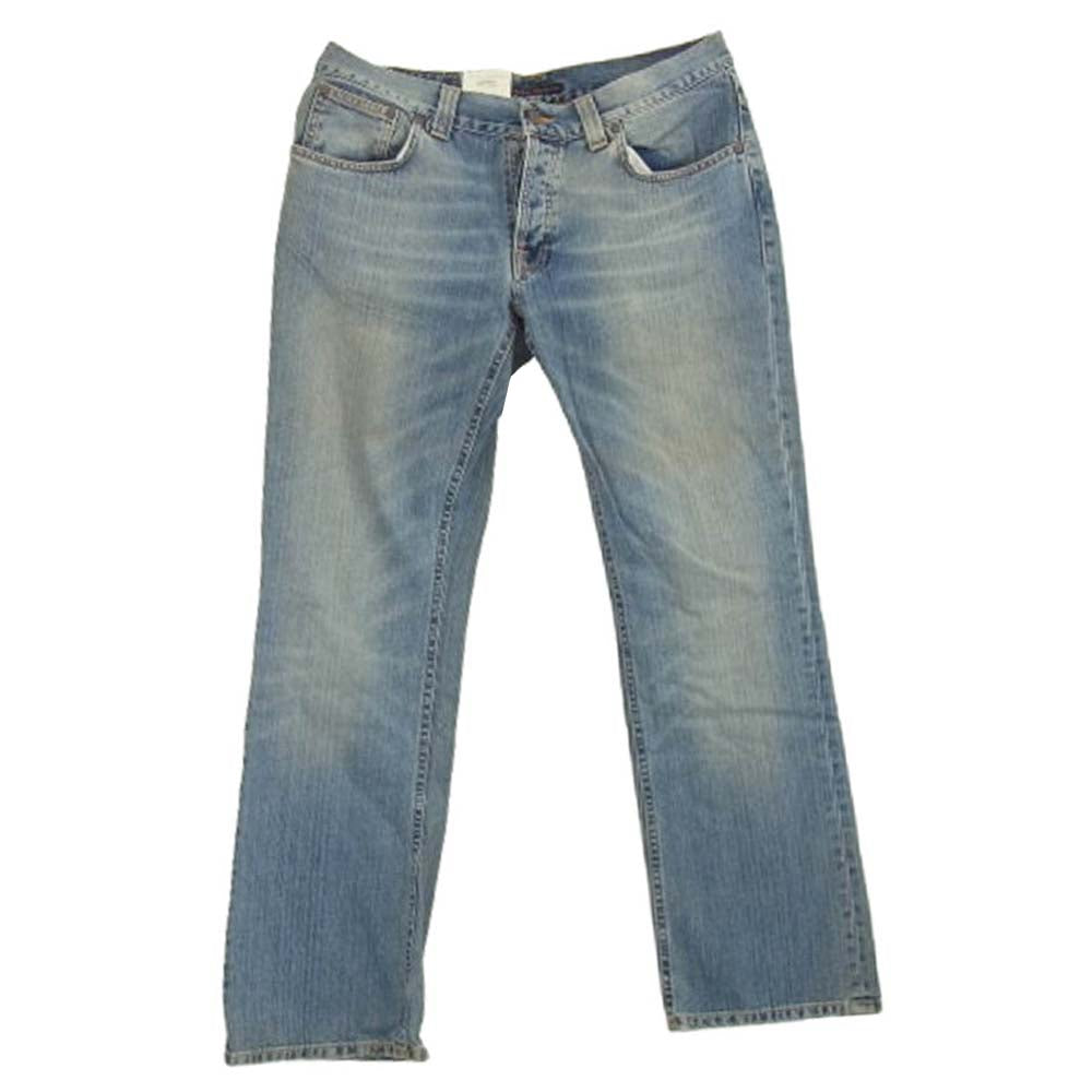 Nudie Jeans ヌーディージーンズ HARD 和SH デニム パンツ ライトブルー系 36/32【中古】