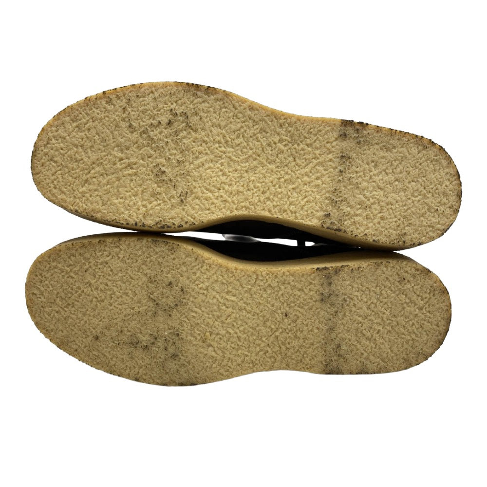 MONCLER モンクレール DALLAS Leather Boots サイド ジップ ブーツ ブラウン系 43【中古】