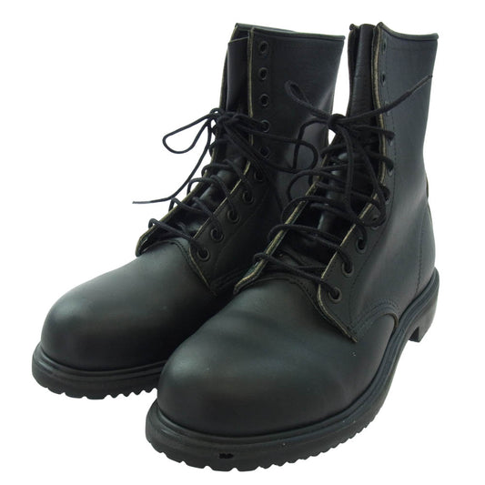 RED WING レッドウィング 4473 USA製 PT99 ファイアーマンブーツ ブラック系 US9【中古】