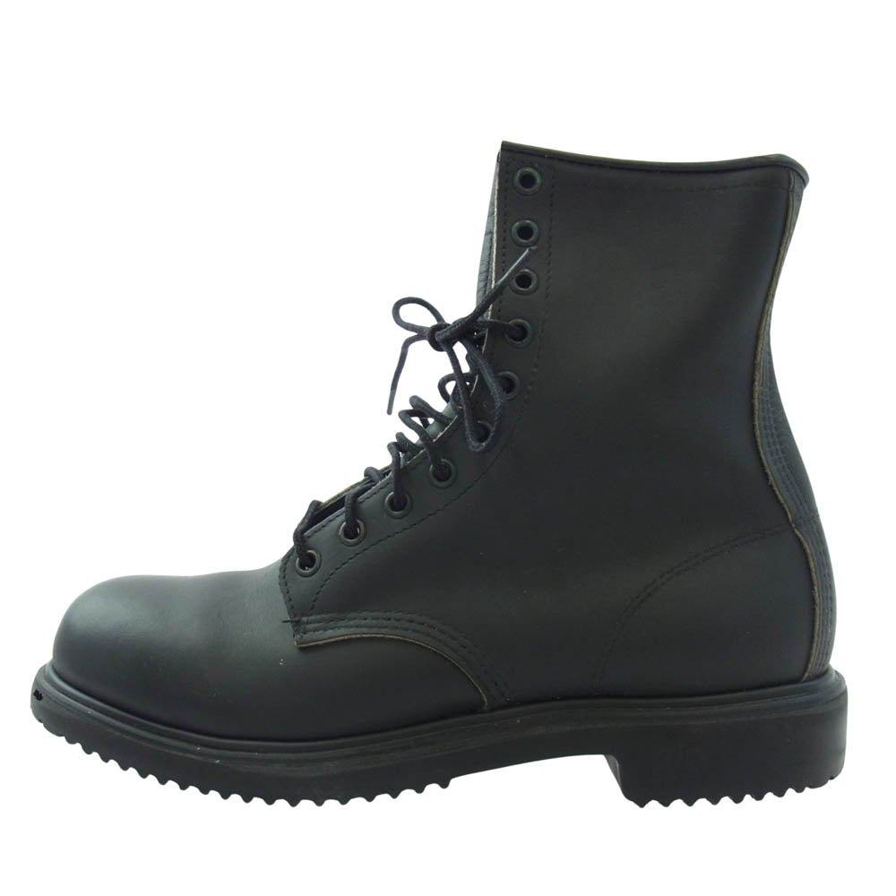 RED WING レッドウィング 4473 USA製 PT99 ファイアーマンブーツ ブラック系 US9【中古】