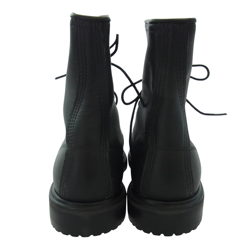 RED WING レッドウィング 4473 USA製 PT99 ファイアーマンブーツ ブラック系 US9【中古】