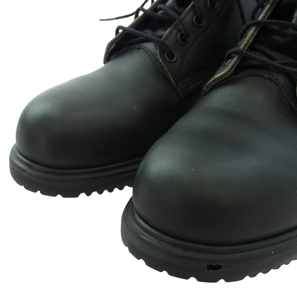RED WING レッドウィング 4473 USA製 PT99 ファイアーマンブーツ ブラック系 US9【中古】
