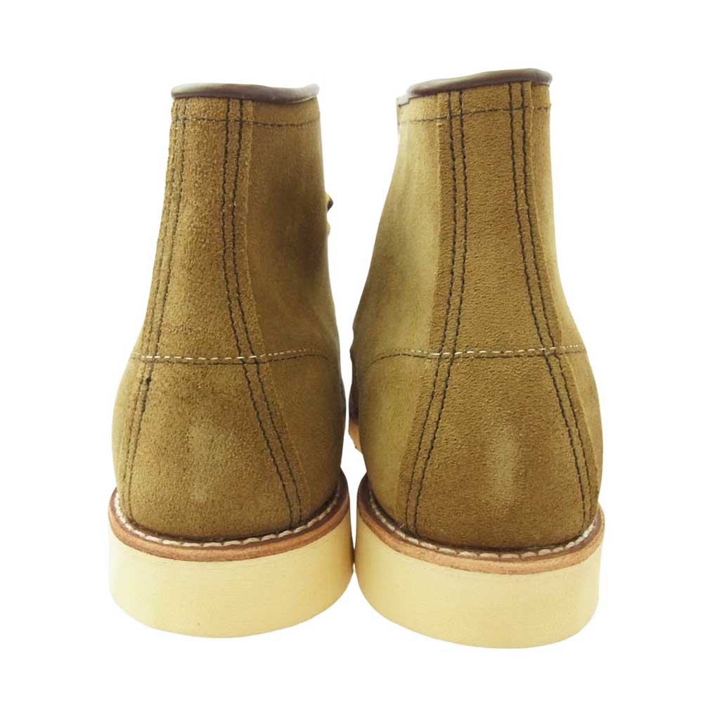RED WING レッドウィング 8881 6inch Classic Moc 6インチモックトゥ ブーツ オリーブ系 28.0cm【極上美品】【中古】